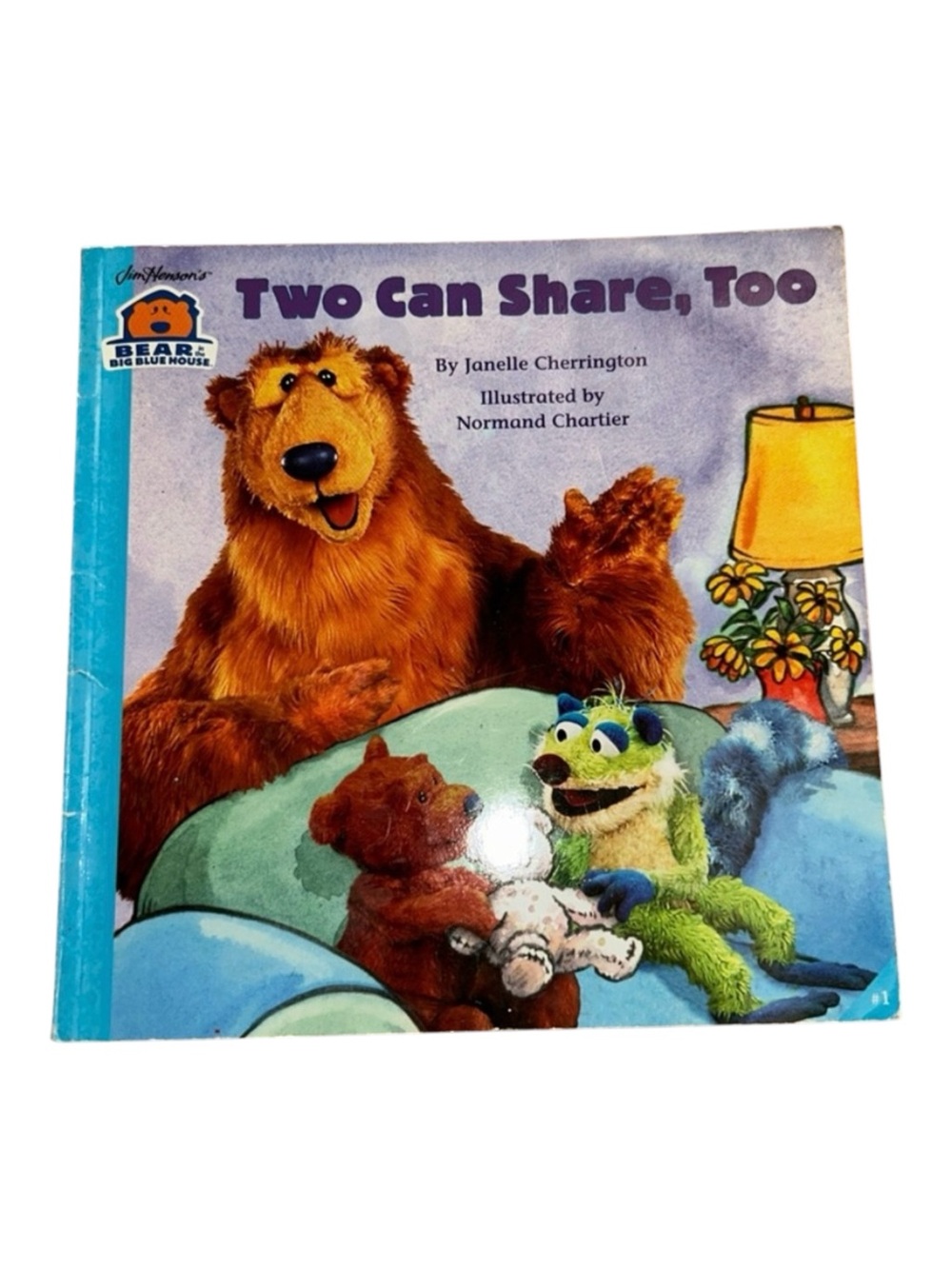 TWO CAN SHARE, TOO (Bear in the Big Blue House) by Janelle Cherrington Book